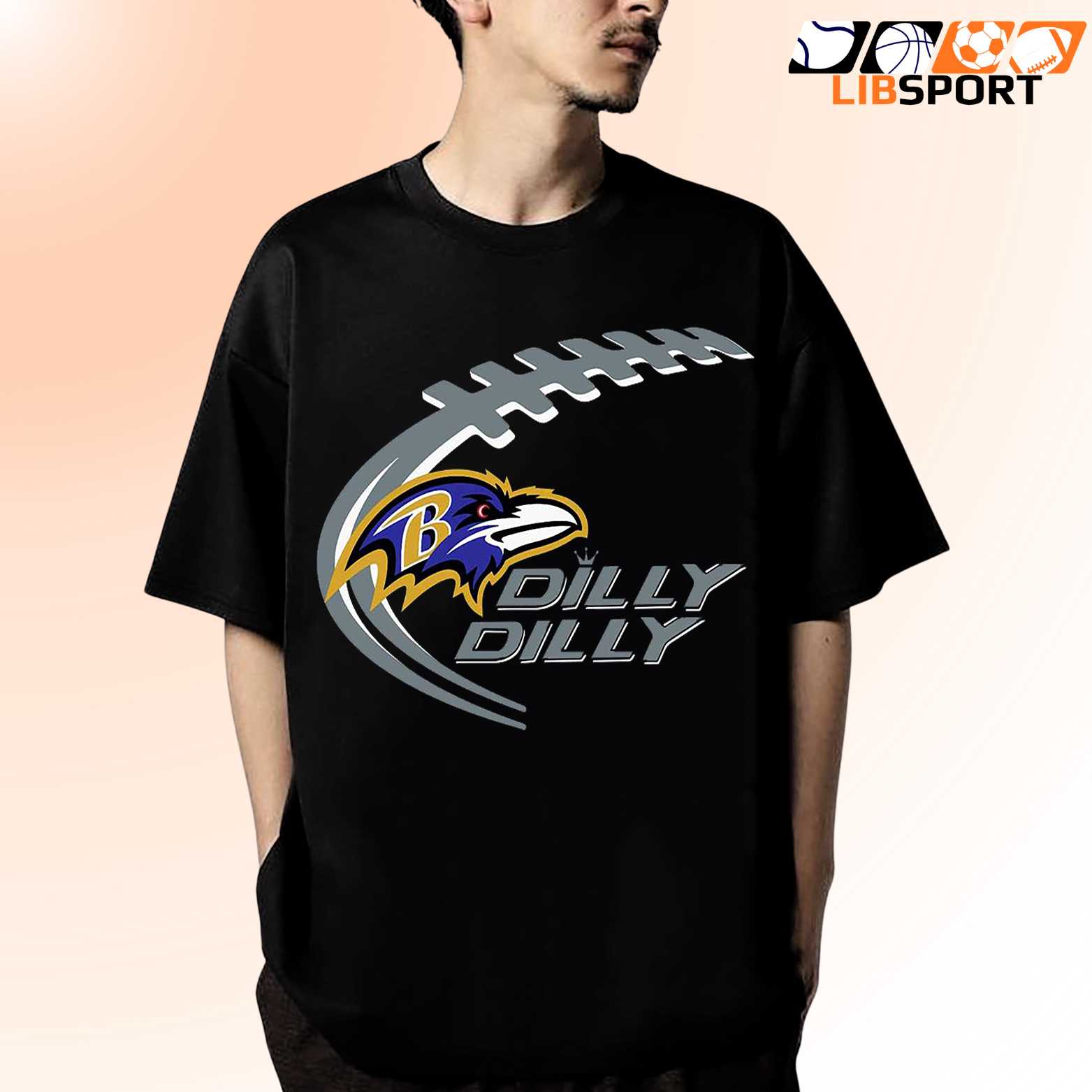 Baltimore Ravens Dilly T Shirt, Nfl Football Fan Unisex Tee